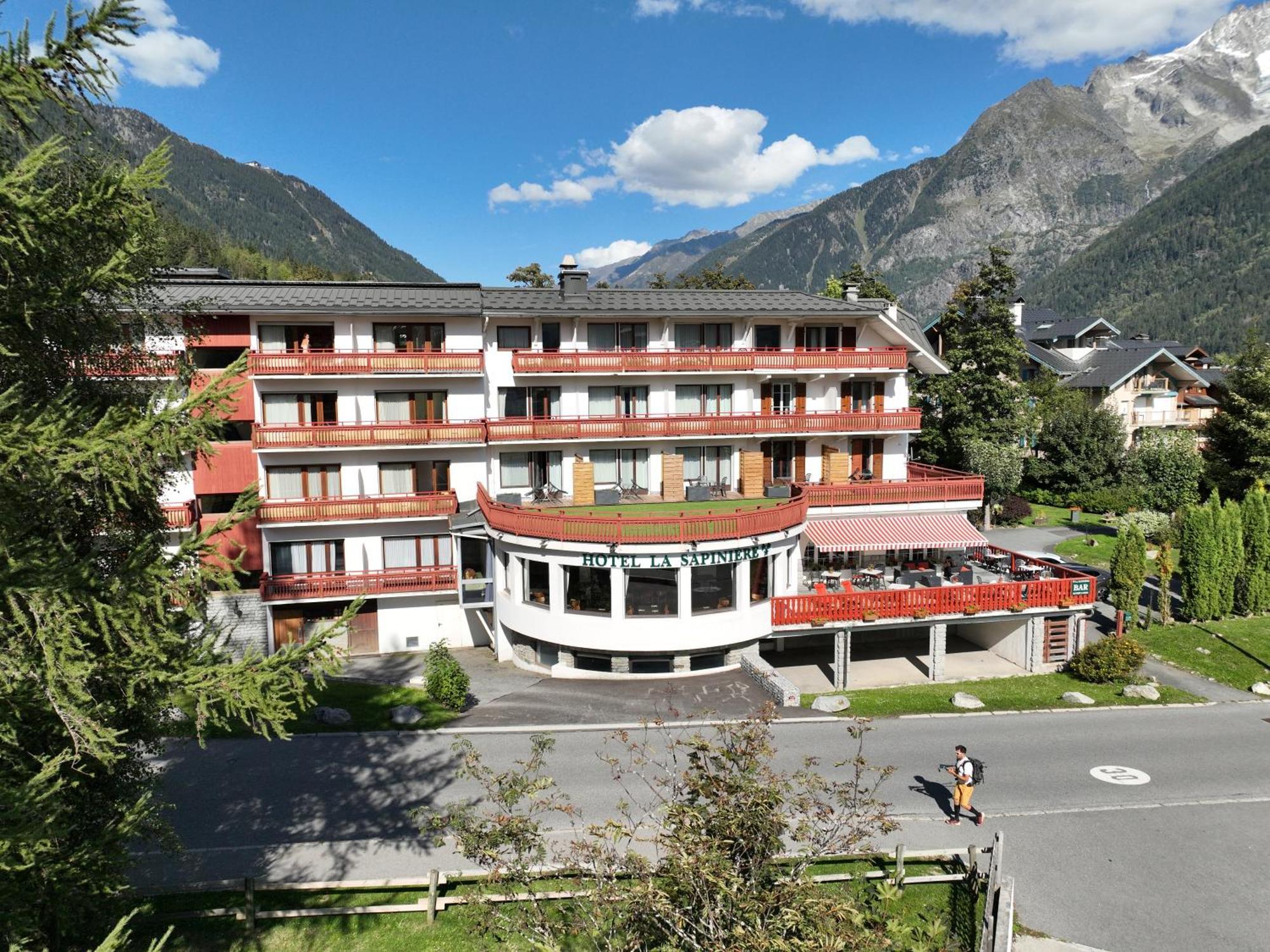 Chalet Hotel La Sapiniere Chamonix Exterior photo